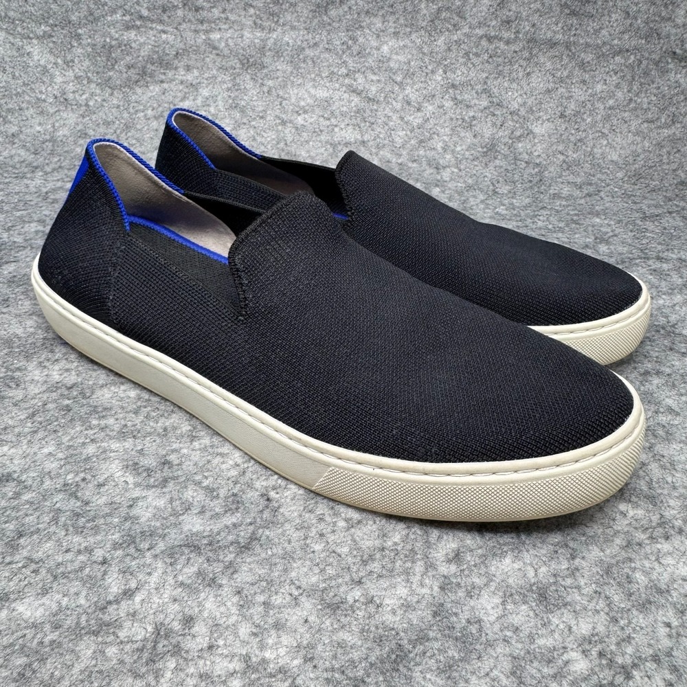 Rothy's The Original Slip On Sneakers Black Womens Size 11 Shoes Lift Casual